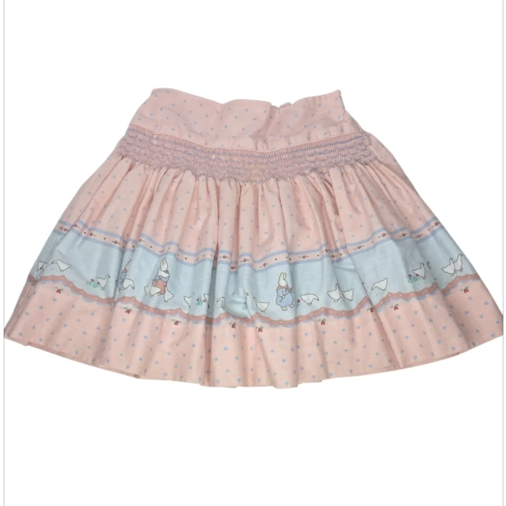 Daisy Kingdom Vintage Handmade Smocked Girl's Skirt